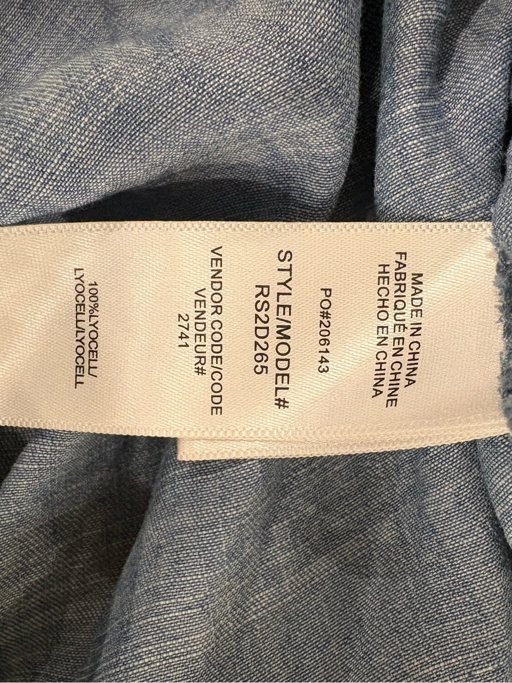 Splendid Light Blue Indigo Denim Slip Midi Dress - Picture 8 of 9